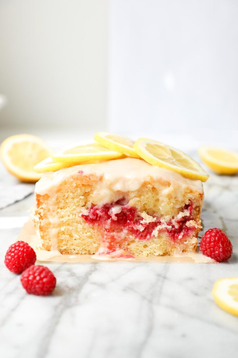Lemon Raspberry Torta Raspberry Lemon Loaf - Elle & Pear