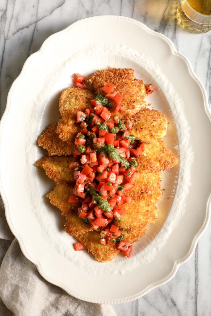 Pesto Bruschetta Chicken Elle & Pear